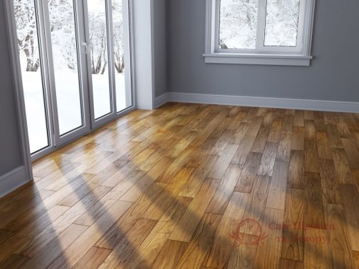 Экзотический паркет Brand Wood, Тик средний лак фото №2