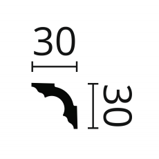 Карниз Nmc, колл. Nomastyl арт. A3 фото №2