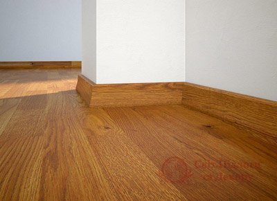 Плинтус Barlinek Дуб темный 58х20 фото №2