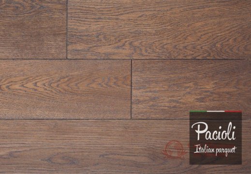 Массивная доска Pacioli, Дуб селект Black silver 107 фото №1