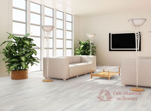 Паркетная доска Befag, Дуб Robust Белый лак 3-х пол. фото №2 Паркетная доска Befag, Дуб Robust Белый лак 3-х пол. фото №2