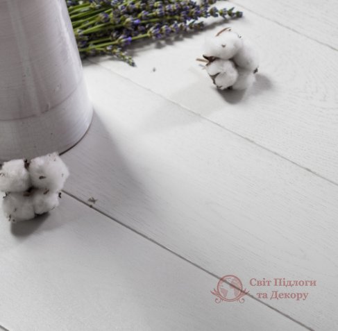 Паркетна дошка Upofloor, кол. New Wave, Дуб Grand 138 White Marble 1-но пол. фото №2