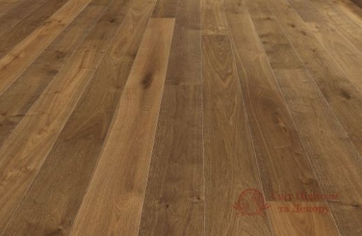 Паркетна дошка Haro, Дуб морений універсал 539063, 1-но пол. фото №1