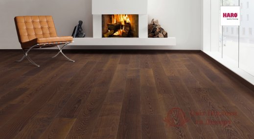 Паркетна дошка Haro, Термоясен Меццо 531772, 1-но пол. фото №3