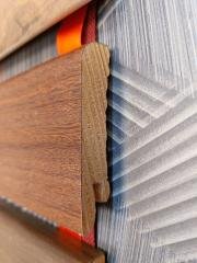 Плінтус дерев'яний шпонований Pedross 70х15 фото №2