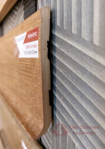Плінтус вініловий Ado Viva 80x12 фото №2