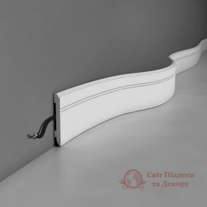 Плинтус напольный гибкий Orac 110х13, арт. SX105F фото №1