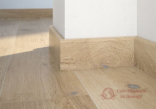 Плінтус шпонований Barlinek Дуб Harmony P6P 60x16 фото №2