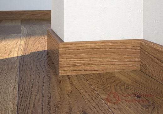 Плінтус шпонований Barlinek Дуб Mackay P6P 60x16 фото №2