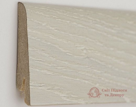 Плінтус шпонований Kluchuk Rustique 60 Дуб льодовий фото №1