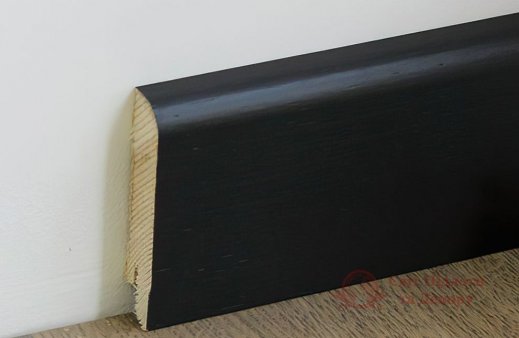 Плінтус шпонований Pedross Black Stripe 70х15 фото №1