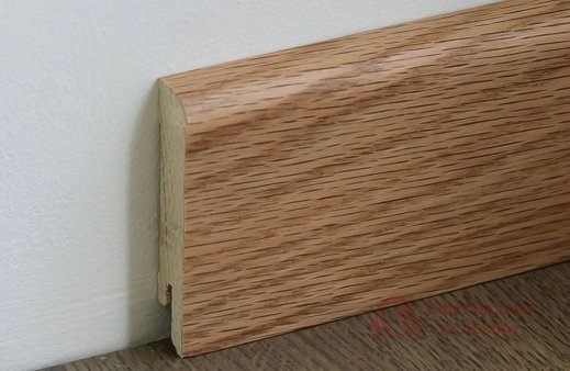 Плінтус шпонований Pedross Дуб Red 70х15 фото №1