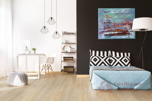 Пробкова підлога Wicanders, кол. Wood Resist+, Дуб White Washed арт. E1XH001 фото №2