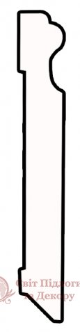 Плинтус мдф крашеный Pro Plintus П5 фото №3