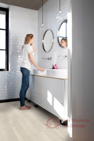 Вінілова плитка Quick-Step Pulse Click, Дуб морський бриз світлий PUCL40079 фото №2