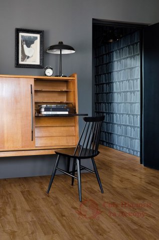 Вінілова плитка Quick-Step Pulse Glue Plus, Дуб осінь коричневий PUGP40090 фото №2