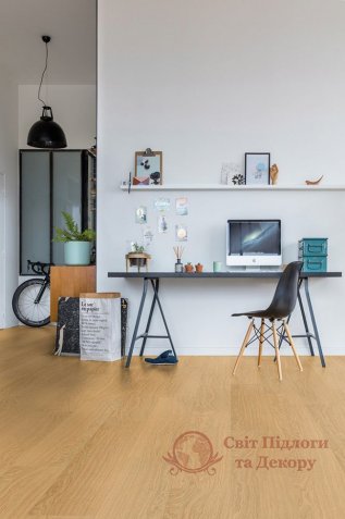 Вінілова плитка Quick-Step Pulse Click, Дуб чистий мед PUCL40098 фото №2