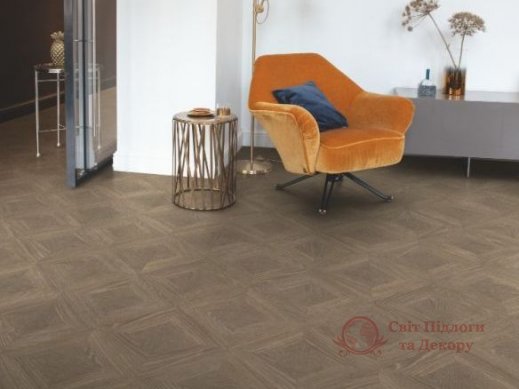Ламінат Quick Step, кол. Impressive patterns, Дуб палаццо коричневий IPE4504 фото №3