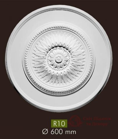 Стельова розетка Nmc, кол. Arstyl арт. R10 фото №2