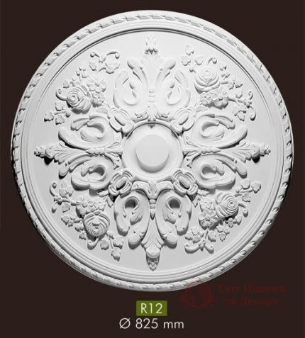 Потолочная розетка Nmc, колл. Arstyl арт. R12 фото №1