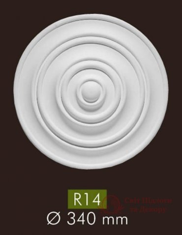 Потолочная розетка Nmc, колл. Arstyl арт. R14 фото №2