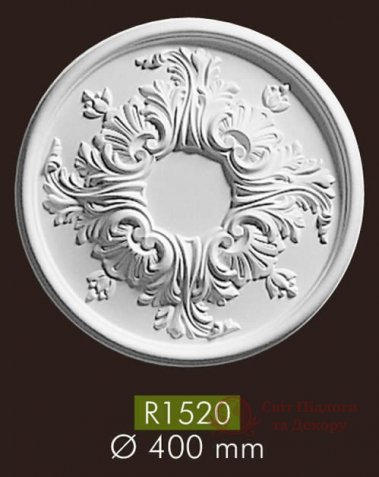 Потолочная розетка Nmc, колл. Arstyl арт. R1520 фото №2