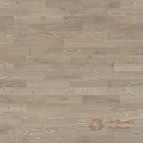 Паркетна дошка Tarkett, кол. Salsa, Дуб Льняной Браш 3-х пол. фото №1