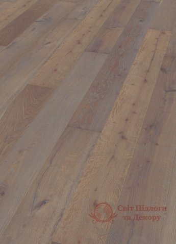 Паркетная доска Terhurne, колл. Straight, Дуб Unique Mushroom Brown D06a 1-но пол. фото №2