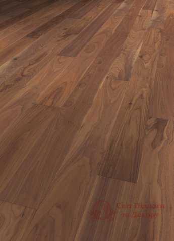 Паркетна дошка Terhurne, кол. Straight, Горіх D11 1-но пол. фото №2 Паркетна дошка Terhurne, кол. Straight, Горіх D11 1-но пол. фото №2