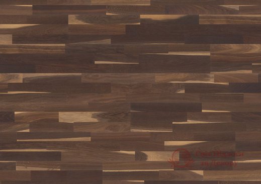 Паркетна дошка Terhurne, кол. Straight, Дуб Tobacco Brown D19 3-х пол. фото №1