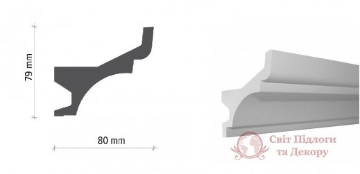 Карниз Tesori арт. KF 716 фото №2