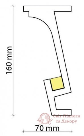 Карниз Tesori арт. KF 804 фото №2