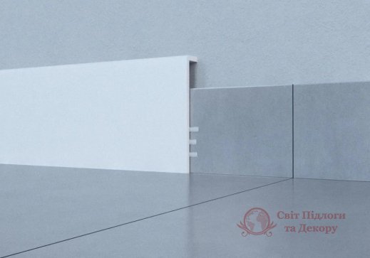 Плинтус напольный Arbiton, колл. Stiq белый STP950 фото №2