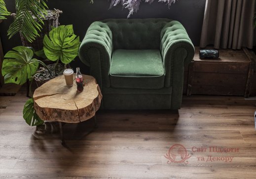 Виниловая плитка Vinilam Collection click 3,7 mm, Дуб Норден 8861 фото №5