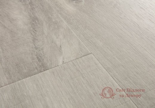 Виниловая плитка Quick-Step Blos, Дуб каньон серый пилёный AVSPU40030 фото №1