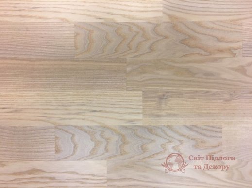 Паркетная доска WoodPecker, Ясень White 3-х пол. фото №1