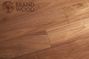 Экзотический паркет Brand Wood, Американский орех лак - 140 мм