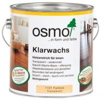 Масло с воском для твердых пород древесины Osmo Klarwachs (2,5 л)