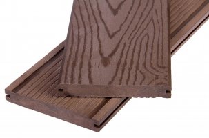 Террасная доска Polymer Wood, колл. Massive профиль Венге