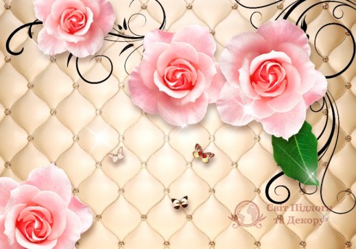 Фотообои 2 3D, арт. 17616 фото №1 Фотообои 2 3D, арт. 17616 фото №1