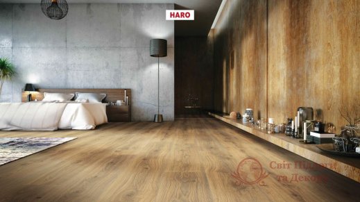 Ламінат Haro, кол. Tritty 200 Aqua Gran Via, Дуб Емілія медовий 540269 фото №2 Ламінат Haro, кол. Tritty 200 Aqua Gran Via, Дуб Емілія медовий 540269 фото №2