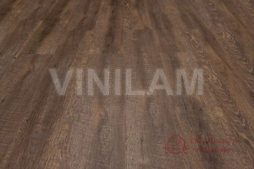 Виниловая плитка Vinilam click hybrid, Дуб Сэм 0713 фото №4