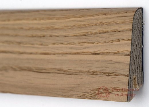 Плинтус деревянный шпонированный Kluchuk Rustique 60 Дуб карамельный фото №1