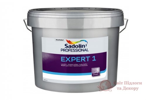 Краска глубокоматовая Sadolin EXPERT 1 (2,5 л) фото №1