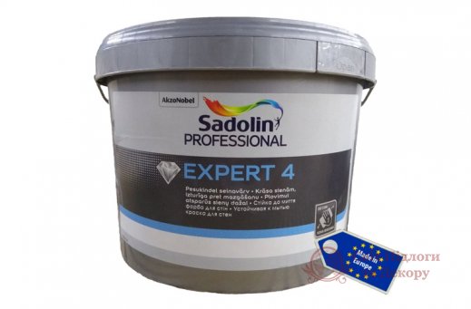 Краска глубокоматовая Sadolin EXPERT 4 (2,5 л) фото №1