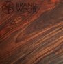 Экзотический паркет Brand Wood, Палисандр лак - 120 мм фото №1